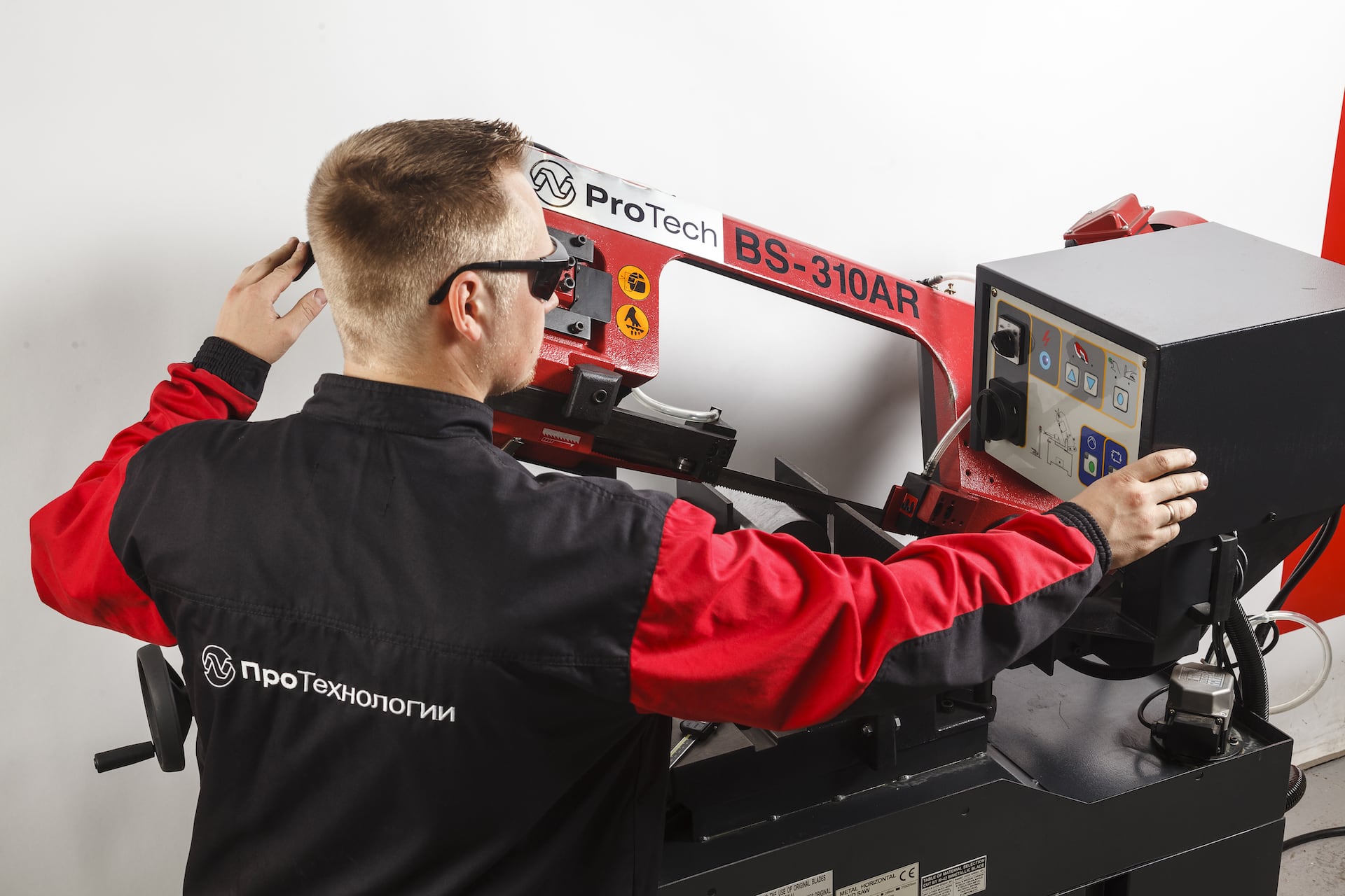 Наладка и запуск ленточнопильного станка