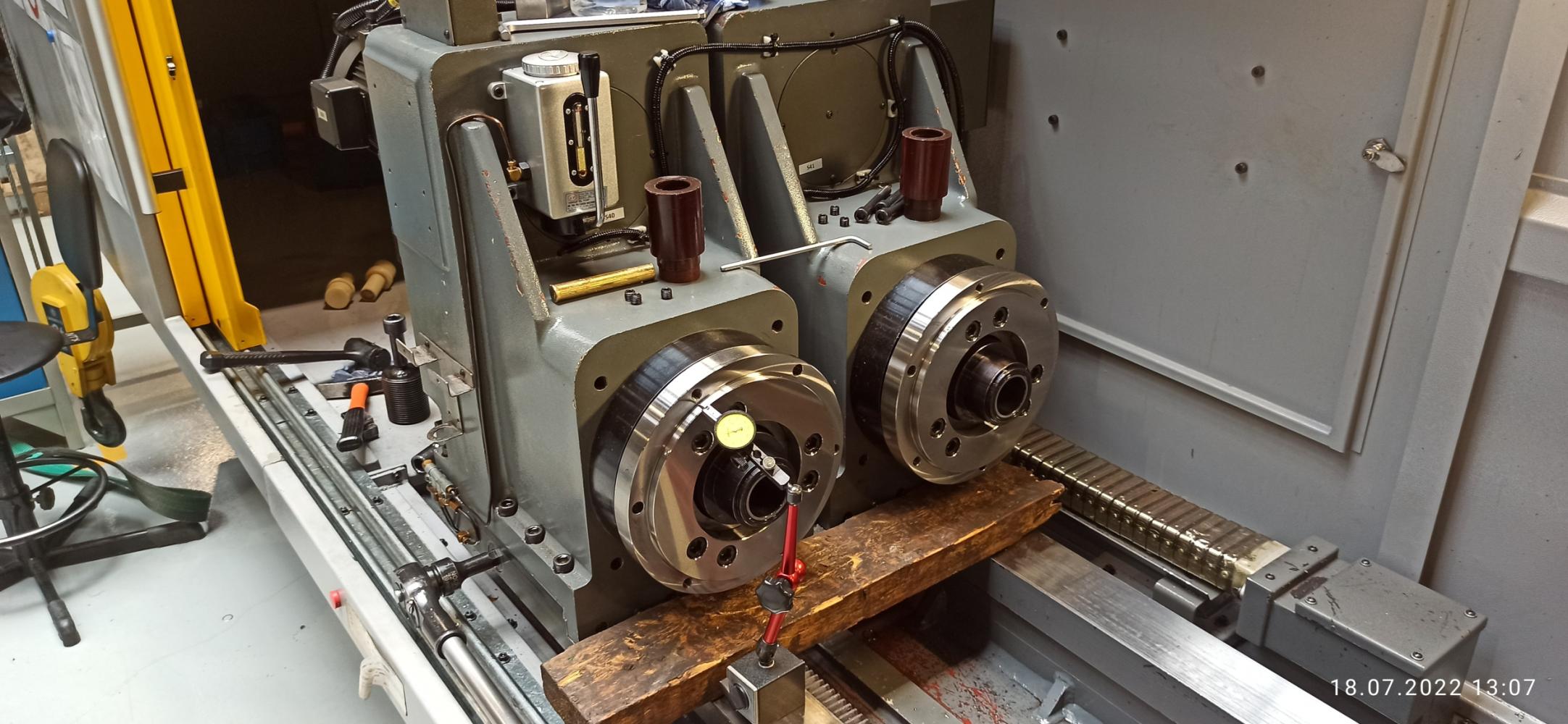 Проведена диагностика станка глубокого сверления