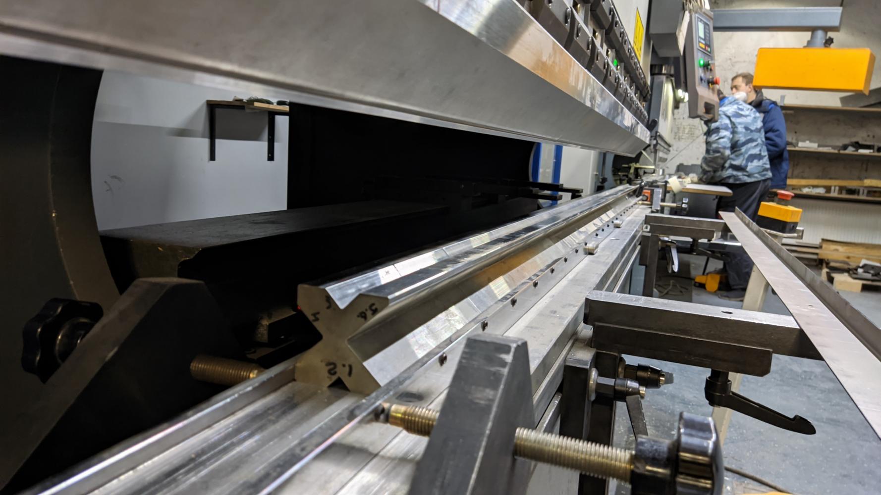 Модернизация листогибочного пресса