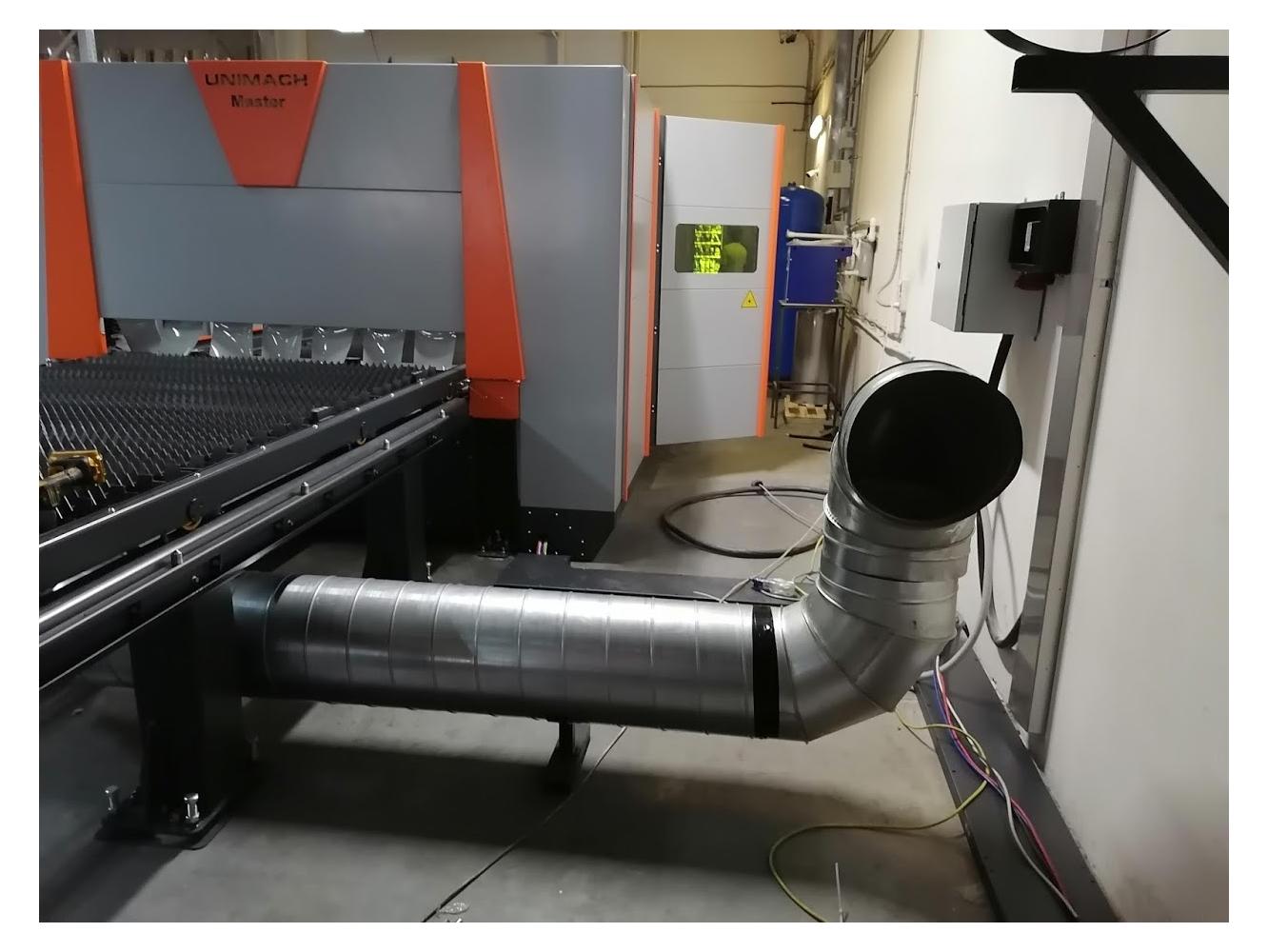Запущен станок лазерной резки Unimach Master 3 кВт