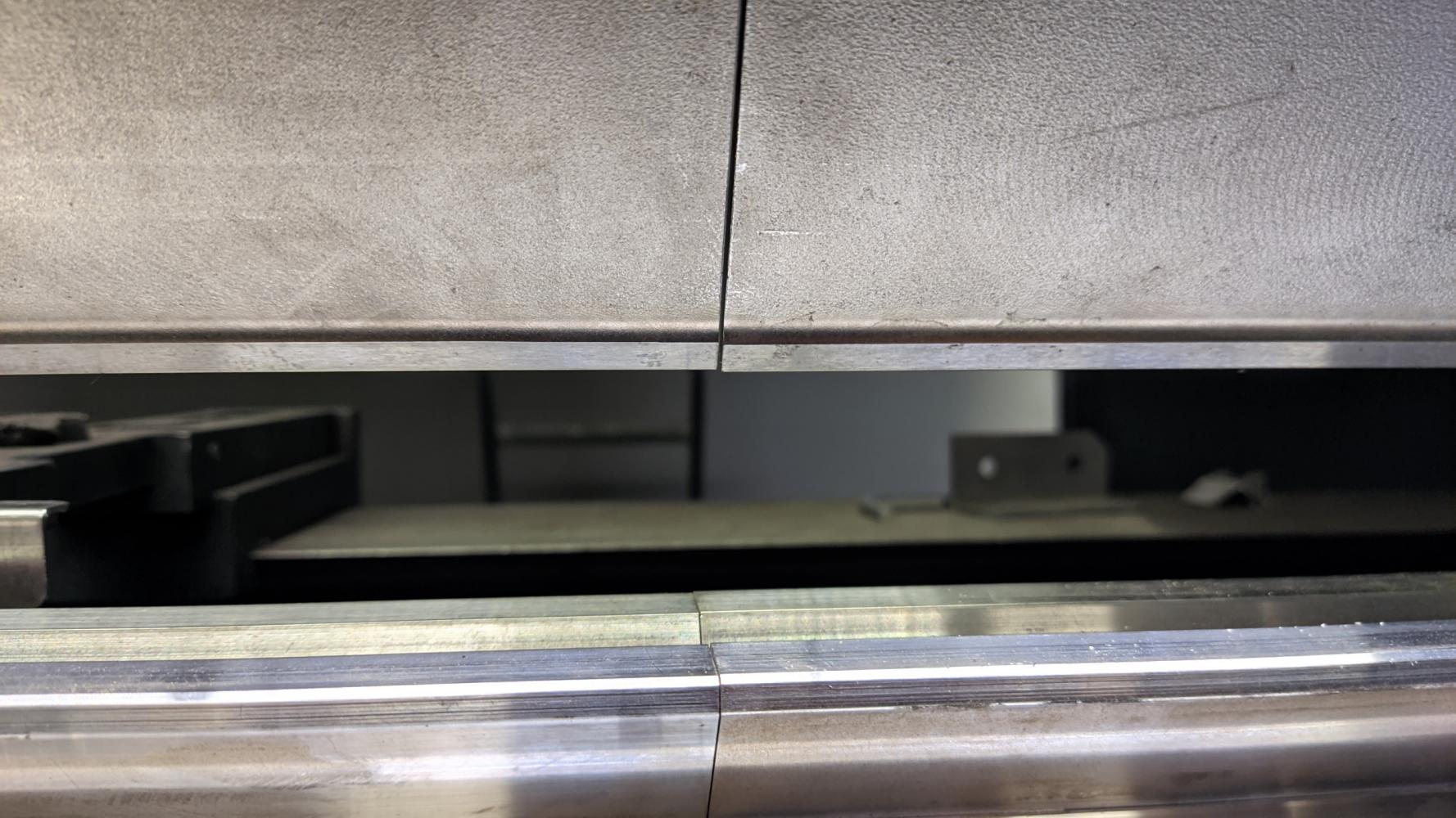 Модернизация листогибочного пресса