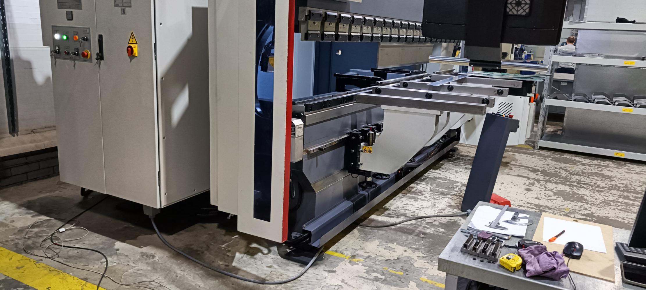 Запуск листогибочного оборудования Baykal