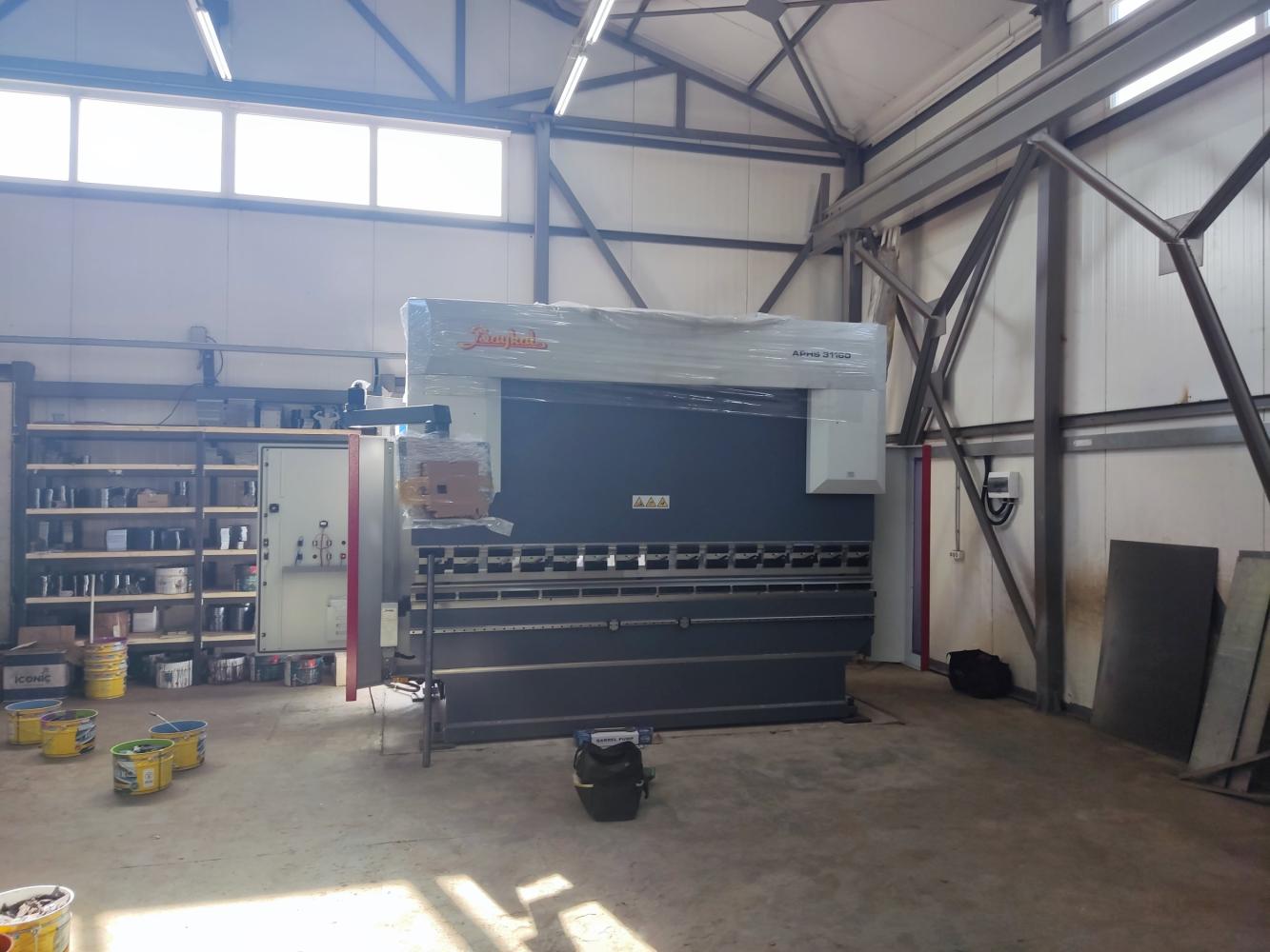 «Запуск листогибочного пресса Baykal с ЧПУ ESA