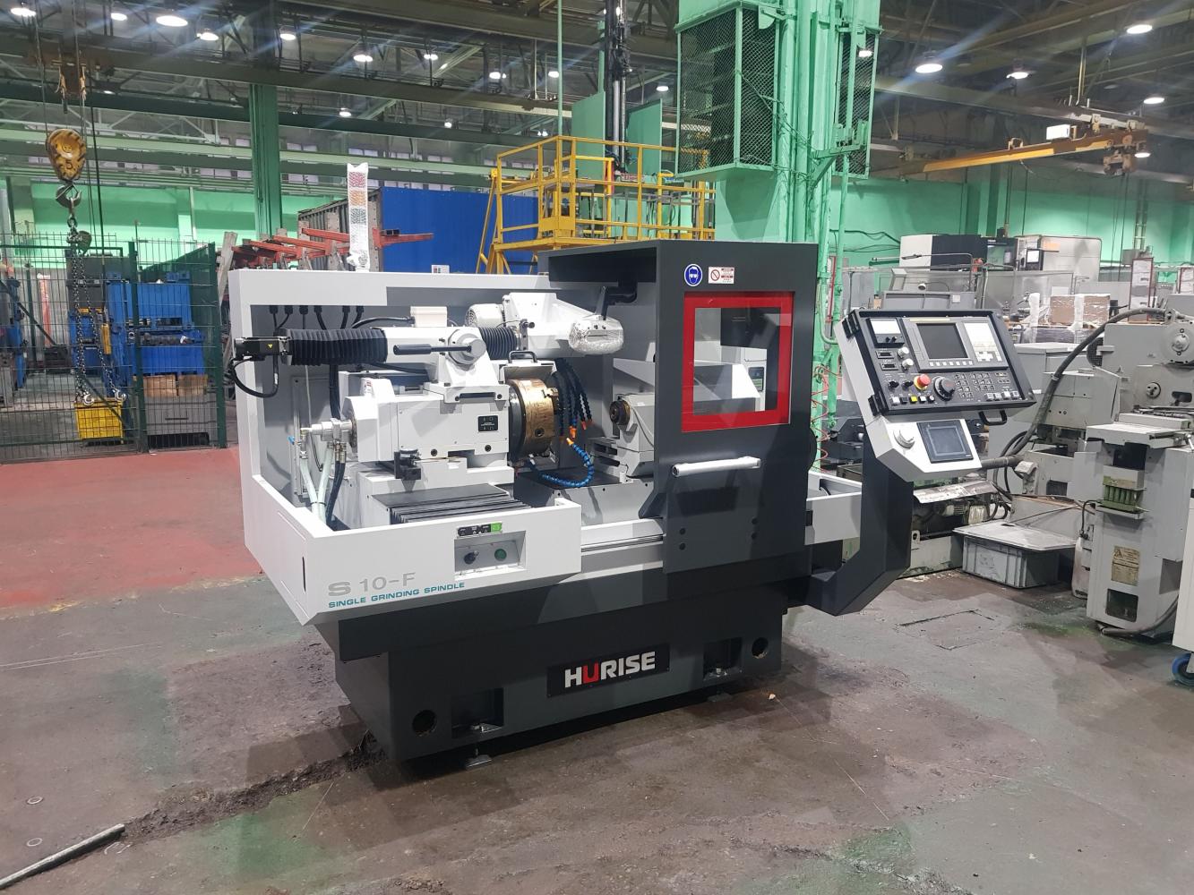 Запуск внутришлифовального станка