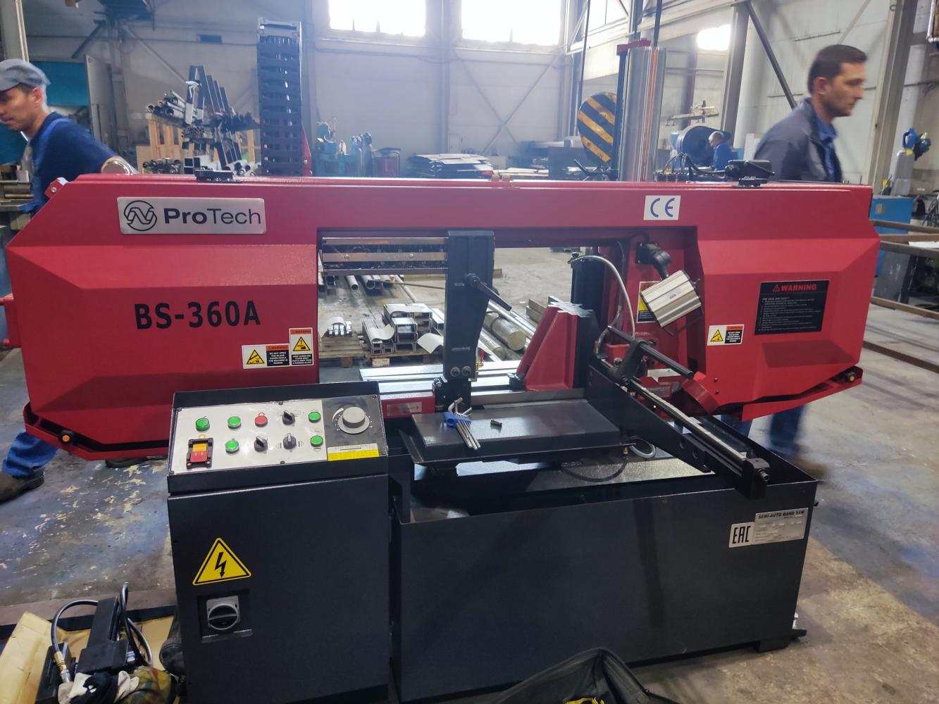 Модернизация ленточнопильного станка ProTech BS-360A