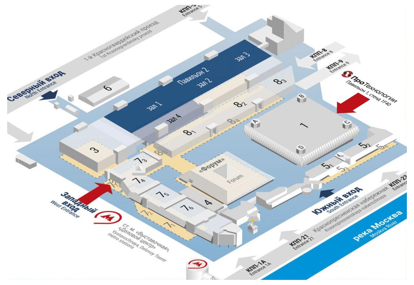 Схема Технофорум 2022