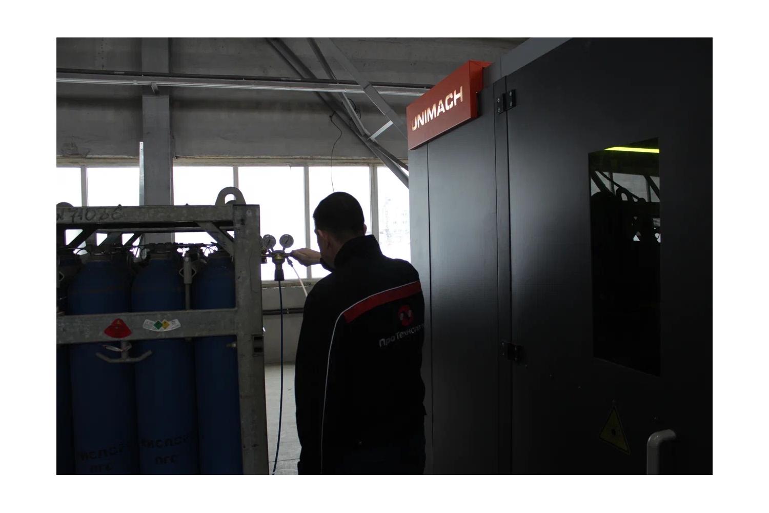 Пусконаладочные работы станка лазерной резки Unimach LaserCut