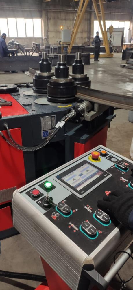 Запуск профилегибочного станка Akyapak APK 81