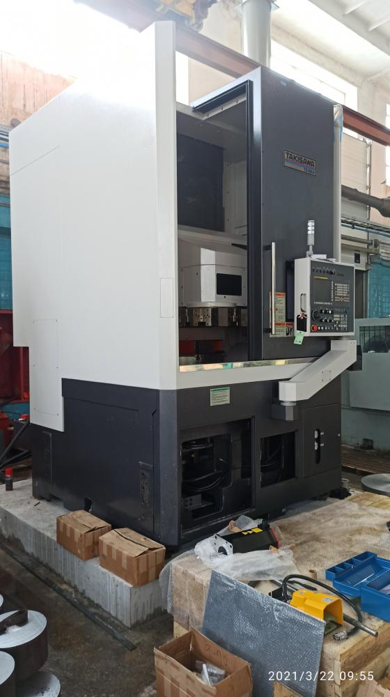 Ввод в эксплуатацию вертикально-токарного станка с ЧПУ