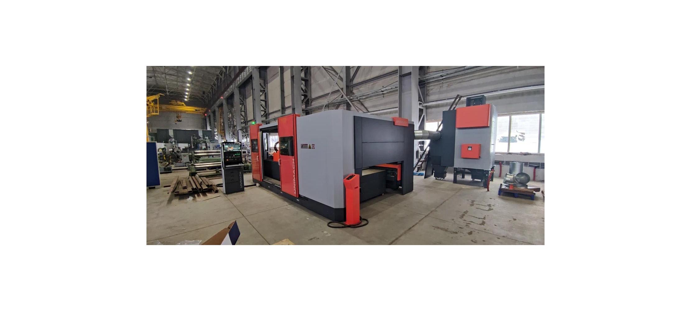 Пусконаладочные работы станка лазерной резки Unimach LaserCut