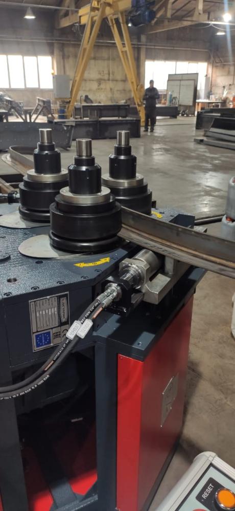 Запуск профилегибочного станка Akyapak APK 81