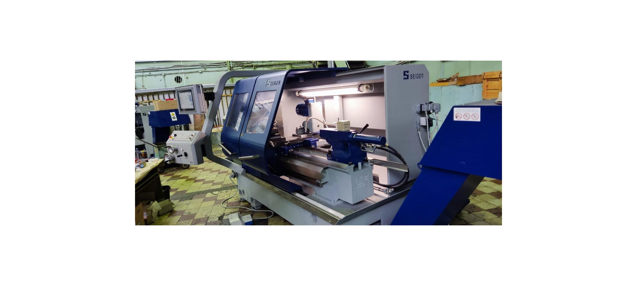 Произведены пуско-наладочные работы токарных станков SIEGER