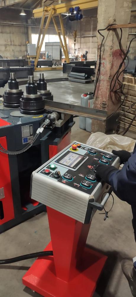 Запуск профилегибочного станка Akyapak APK 81