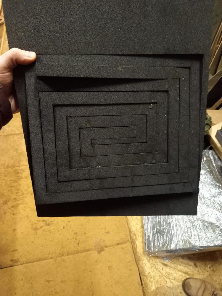 Испытание материала на установке гидроабразивной резки