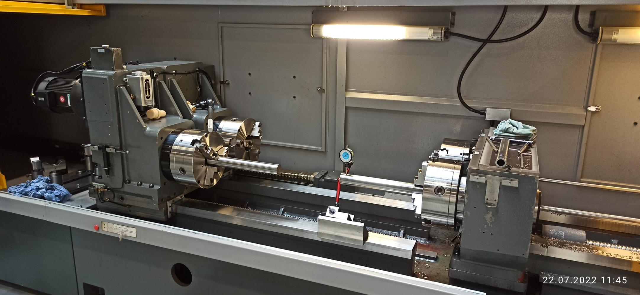 Проведена диагностика станка глубокого сверления