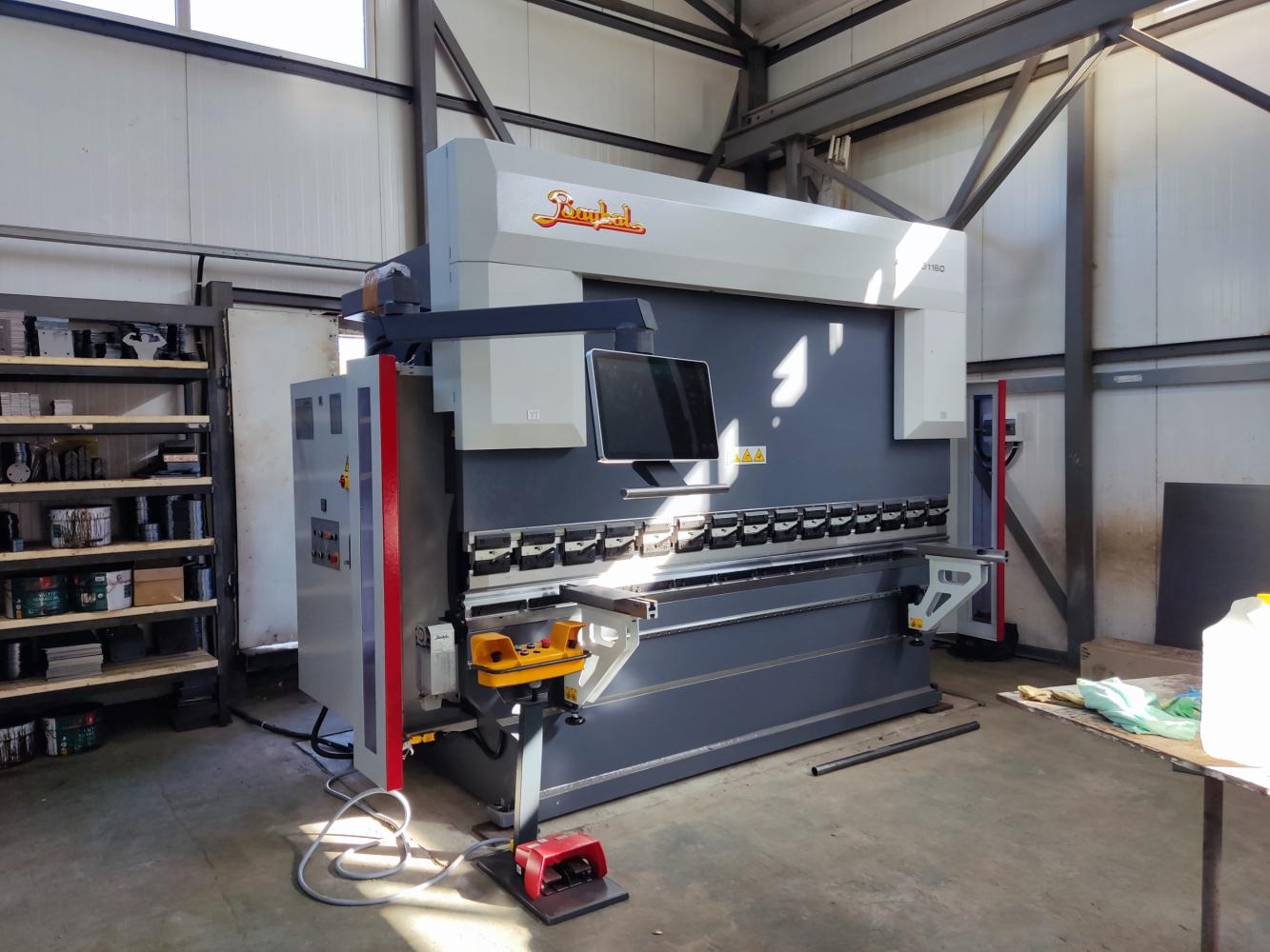 «Запуск листогибочного пресса Baykal с ЧПУ ESA