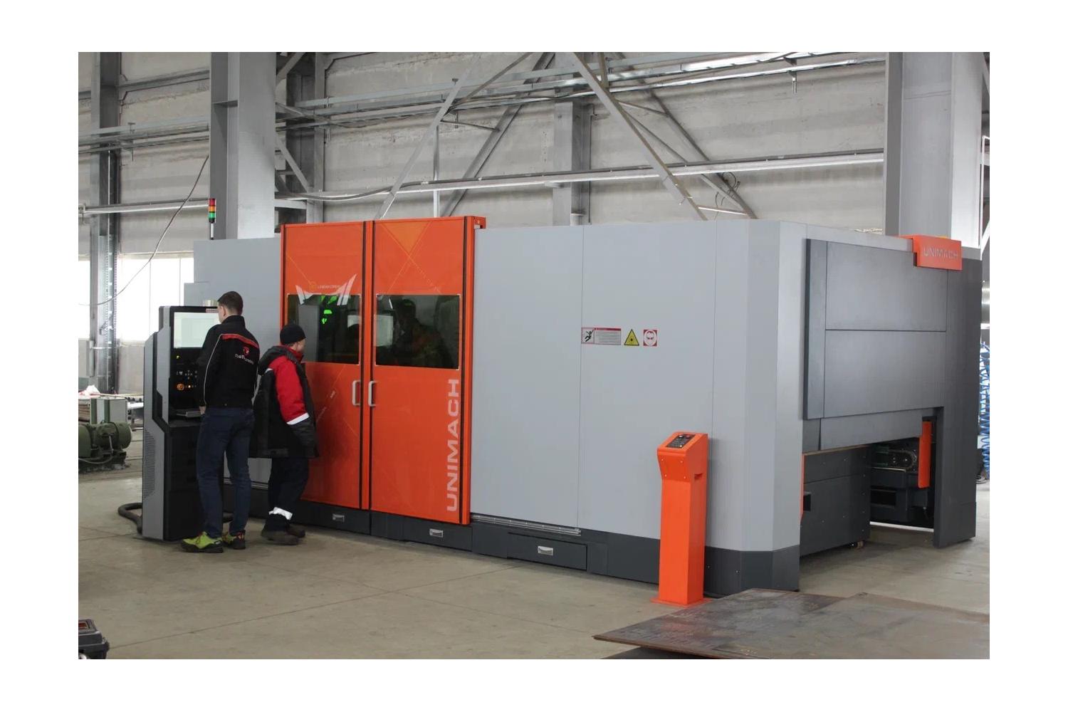 Пусконаладочные работы станка лазерной резки Unimach LaserCut