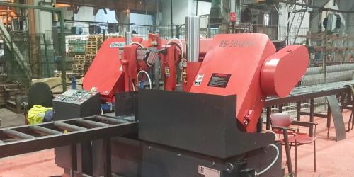 Обслуживание автоматического ленточнопильного станка