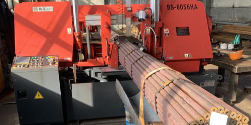 Осуществлена поставка автоматического ленточнопильного станка ProTech BS-6056HA