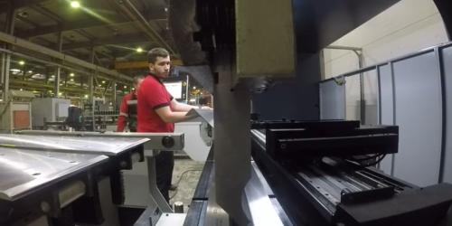 Запущен листогибочный пресс Baykal APHS 41300 для компании «Воронежсельмаш»