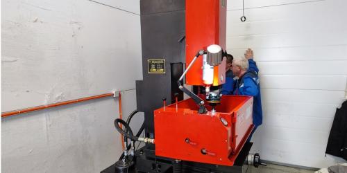 ПНР копировально-прошивного станка ProTech D-7132