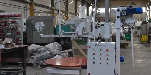 Производственная компания «ПроТехнологии» разработала горизонтальное разматывающее устройство