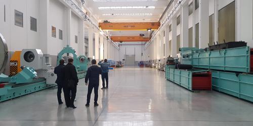 Посещение итальянских машиностроительных заводов