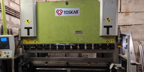 Диагностика листогибочного станка с ЧПУ Toskar