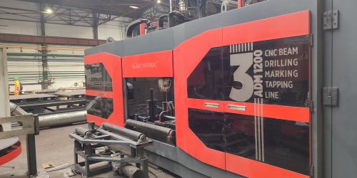 Дооснащение линии сверления ленточнопильным станком