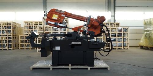 Конструктивные особенности ленточнопильных станков горизонтального типа