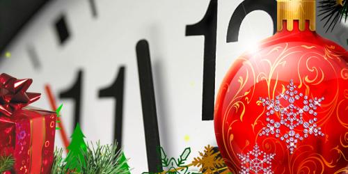 График работы компании в новогодние праздники!