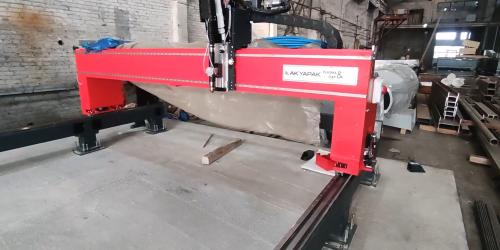 ПНР установки плазменной резки Akyapak APL 12000x3000