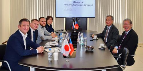 Наши партнеры Takisawa в Петербурге!