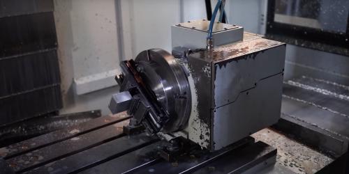 4-х осевой фрезерный станок с ЧПУ