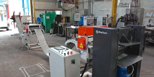 Линия поперечной резки металла