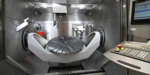 5 осевой (пятиосевой) фрезерный станок  с ЧПУ