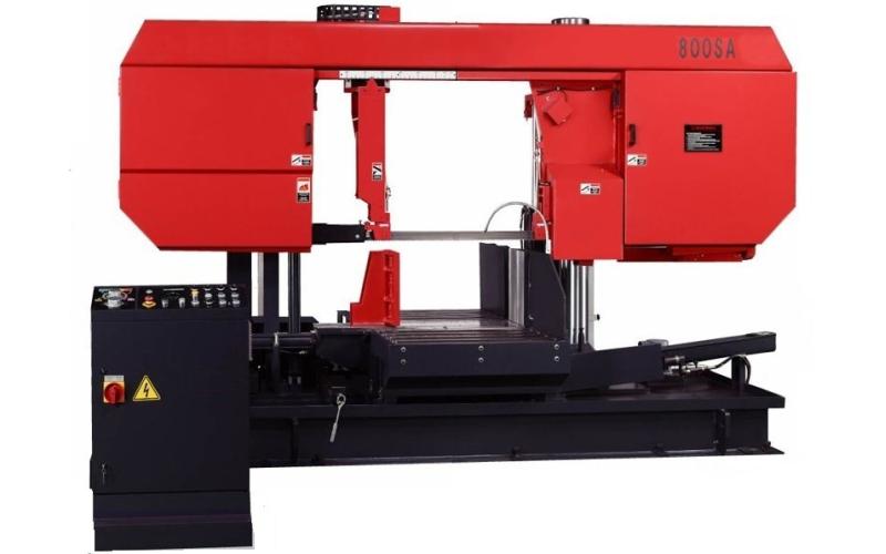 Полуавтоматический ленточнопильный станок колонного типа ProTech BS-800SА Полуавтоматический ленточнопильный станок колонного типа