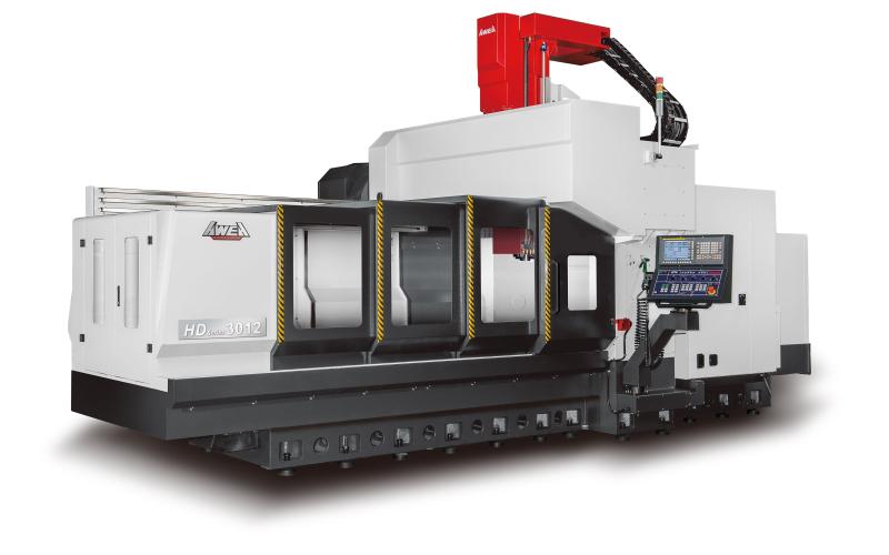 Портально-фрезерный обрабатывающий центр с ЧПУ повышенной жёсткости AWEA HD-3012 Портально-фрезерный обрабатывающий центр с ЧПУ повышенной жёсткости