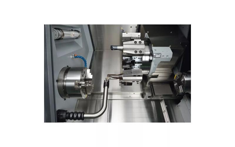 Токарный станок с ЧПУ с противошпинделем ACCUWAY UT-300S Токарный станок с ЧПУ с противошпинделем