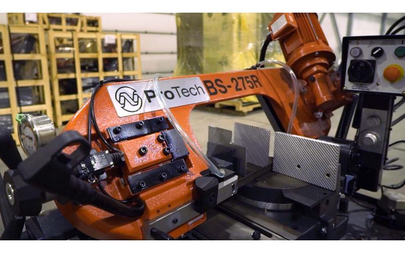 Ручной ленточнопильный станок ProTech BS-275R Ручной ленточнопильный станок