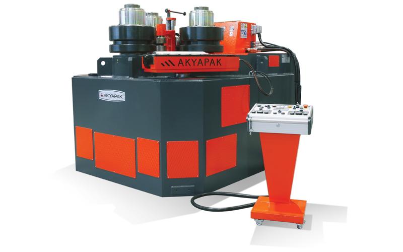 3-валковый гидравлический профилегибочный станок AKYAPAK APK 240 3-валковый гидравлический профилегибочный станок