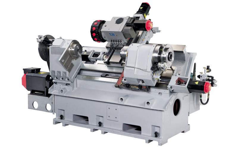 Токарный станок с ЧПУ с противошпинделем ACCUWAY UT-300S Токарный станок с ЧПУ с противошпинделем