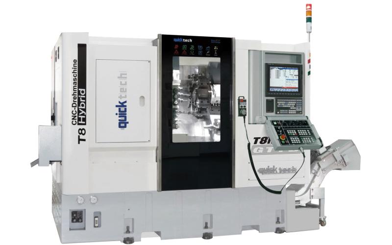 Многофункциональный обрабатывающий центр с ЧПУ Quick-TECH T8 Hybrid Многофункциональный обрабатывающий центр с ЧПУ