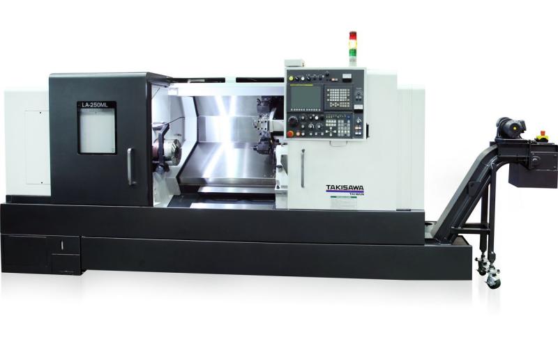 Токарный станок с ЧПУ с приводным инструментом Takisawa LA-250ML Токарный станок с ЧПУ с приводным инструментом