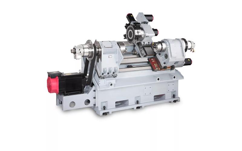 Токарный станок с ЧПУ с противошпинделем и приводным инструментом ACCUWAY UT-200SM Токарный станок с ЧПУ с противошпинделем и приводным инструментом