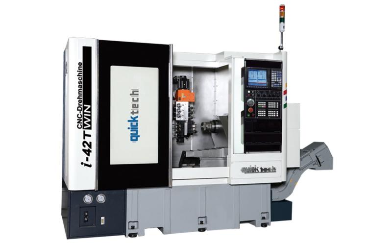 Многофункциональный обрабатывающий центр с ЧПУ Quick-TECH I-42 Twin Многофункциональный обрабатывающий центр с ЧПУ