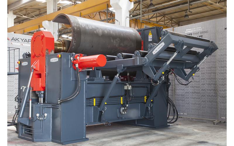 3-валковые гидравлические листогибочные вальцы AKYAPAK AHV 30/240 3-валковые гидравлические листогибочные вальцы