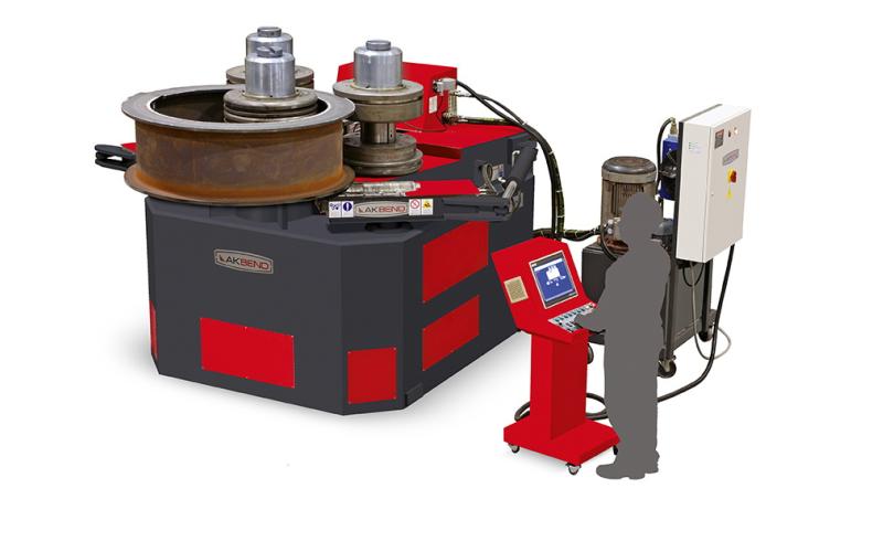 3-валковый гидравлический профилегибочный станок AKYAPAK APK 280 3-валковый гидравлический профилегибочный станок