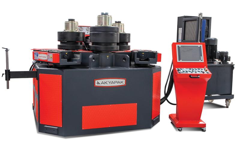 3-валковый гидравлический профилегибочный станок AKYAPAK APK 180 3-валковый гидравлический профилегибочный станок