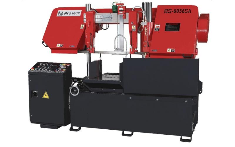 Полуавтоматический ленточнопильный станок колонного типа ProTech BS-6056SA Полуавтоматический ленточнопильный станок колонного типа